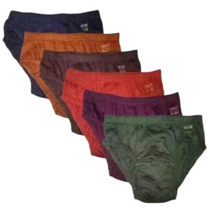 Private Lable Women Panty Cotton Briefs for Women Soft pack of 6 multicolour size 90cm