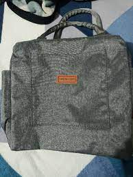 Private Lable Large Size Large Capacity Insulated Lunch Bag grey colour