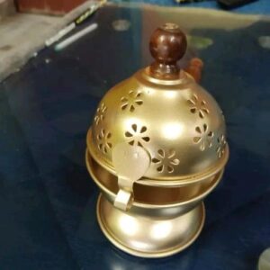 Private Lable Handcrafted Metal Incense Holder Rustic Metal Ash Catcher Dhoopbatti Stand