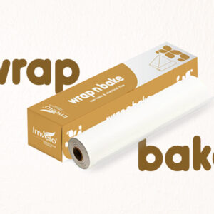 Imvelo Wrapping n Baking Paper Roll 20 Mt white colour