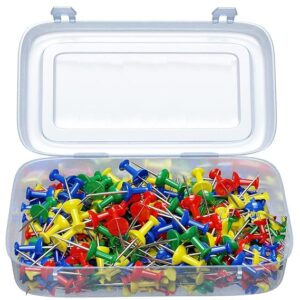 Private Lable VSM Push Pins Decorative MultiColored Push Pins 100 pcs