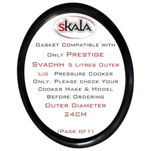Private Lable Nitrile Rubber Gasket Compatible with TTK Prestige Aluminium 5 ltr