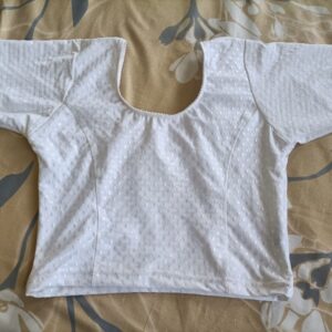 Private Lable Stretchable BlouseReadymade Blousewoman size L colour white
