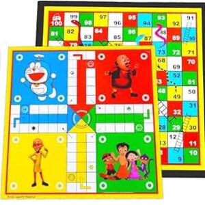 Private Lable Hill Play Wooden Ludo Board Game 12 x 12 Inch Ludo Snake Ladders Multi Color 2 in 1 Games LD