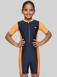Boldfit Girls Colourblocked Full Coverage Legsuit multy colour size 8 to 9yrs