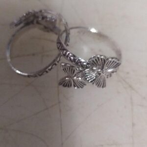 Private Lable Staylish Adjustable Toe Rings Set For Women pack of 2