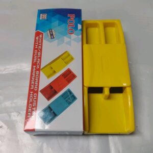 Polo Blackboard Duster for school Yellow And Black colour