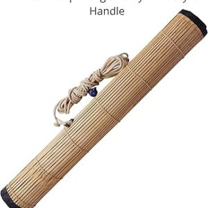 Private Lable Bamboo Rollup Window Blind Closer Curtain 6 feet brown colour