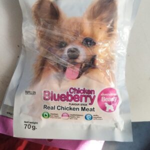 jerhigh Blueberry Stick made of real chicken meat Fruit Dog Treat Pack of 3 70gm