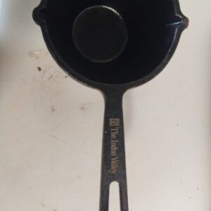 The Indus Valley PreSeasoned Cast Iron VagharBaghar for Frying DalSpices 5 inch Tadka