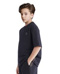 Rare Ones APPLIQUE BOXY FIT TSHIRT BLACK 13 to 14 years