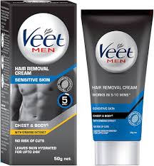 Veet Hair Removal Cream For Men Sensitive Skin 50 g