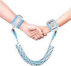 Private Lable Kids Wrist Link Child Safety Harness Sky Blue colour