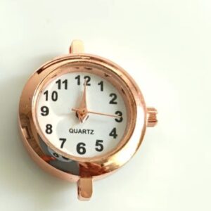 Private Lable 5 pcs goldcolor Round Watch Dial for bracelet making