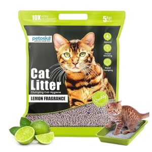 Petoska Cat Litter 5kg Lemon