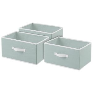 Private Lable Set of 3 Foldable Organisers Storage Box for Clothes Grey