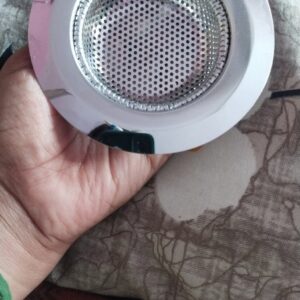 Private Lable Piece Sink Strainer for Kitchen Sink Waste Filter Jali Stainless Steel Pack of 1 Pcs Silver