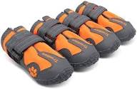 AntiSlip Boots For Dog Orange Set of 4