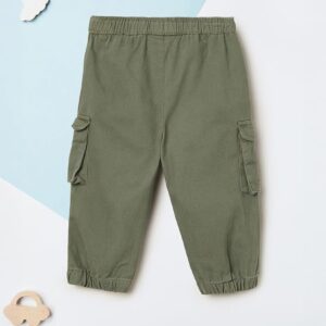 Max Boys Joggers green colour size 6to12 months