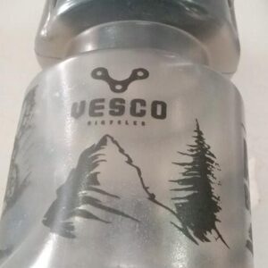 Vesco cycle water bottle 400ml black colour