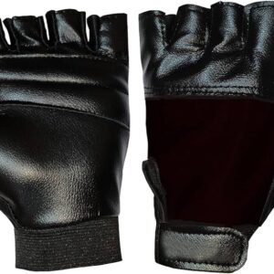 Private Lable Black sports Fitness Gloves black colour 1 pair