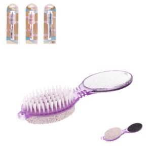 File Szczotka kosmetyczna z tark i pumeksem 4w1