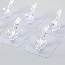 Private Lable B MARK SelfAdhesive Seamless Plastic Waterproof and Rustproof NonDrilling Hook 6