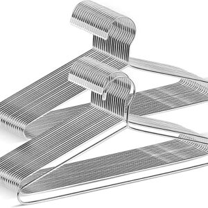 Private Lable Pack of 12 Metal Clothes Hangers