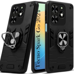 Private Lable Back Cover Case for Tecno Spark Go 2024 Robust Black