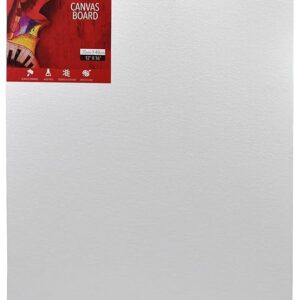Canvas Board 30 CM into 40 CM ArtistGrade Canvas Panel White Colour