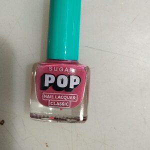 SUGAR POP Nail Lacquer Call Me Hot Fuschia Pink 5 ml