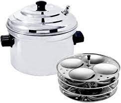 AVIAS Stainless Steel AIR1350 AIRAN PREMIUM IDLY COOKER 4 PLATE
