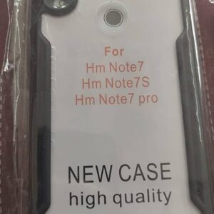 Private Lable Back Cover for REDMI 9 Power Back Cover Case Black Transparent