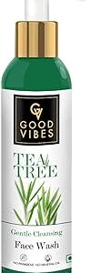Good Vibes Tea Tree Gentle Cleansing Face Wash 120 ml