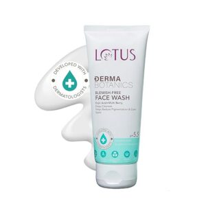 Lotus Herbals Dermabotanics Kojic Acid Multi Berry Blemish Free Face Wash 100 ml