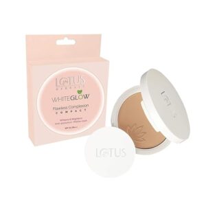 Lotus Herbals Makeup Whiteglow Flawless Complexion Compact 10g