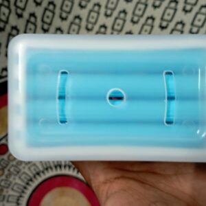 Private Lable plastic soap box blue colour