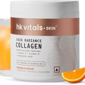 hk vitals Skin Radiance Marine Collagen Supplement Powder Orange 200g
