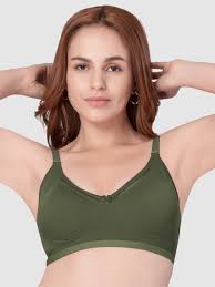 Daisy Dee Lovable Womens Non Padded Bra Size 36B D Green