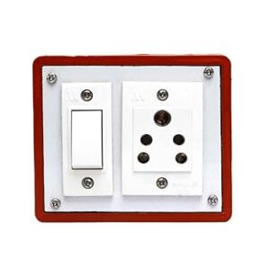 Private Lable Socket Power Strip with Wiring Wall Mounted Board
