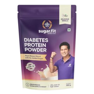 SugarFit Diabetic Protein Powder Vanilla 350g