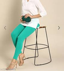 Private Lable Womens Ankle Length Leggings Dark Green Leggings XXL