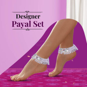 Privat Lable Designer Payal DP1 Silver Colour