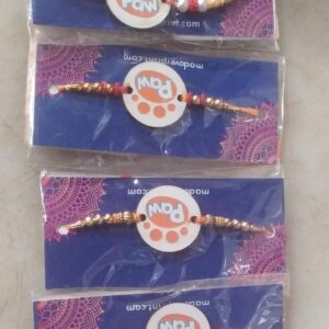 Private Lable Traditional Rakhi Set for brothers and sisters pack of 4