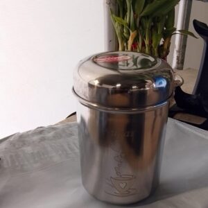 Private Lable Steel Jars set Set of 3 Dabba with lid for Kitchen Storage