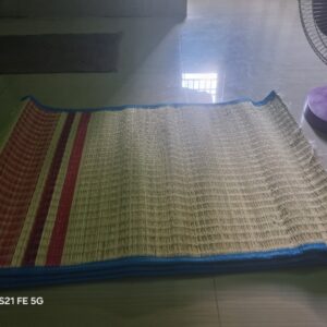 Private Lable Bamboo Jute Chatai Mat Natural Prayer mat korai grass prayer mat 6x3point5 feet Large