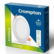 Crompton LED Panel Light Cool Daylight Recessed Mounted 12 W