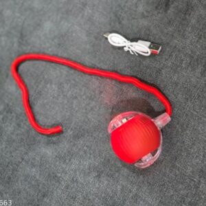 Private Lable Cat Dancing Ball Pet Rolling Ball red colour