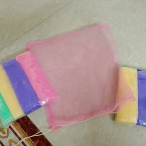 Private Lable Amfs Store Vegetable Bags for Fridge Storage Net Bag pack of 12 pcs multi colour