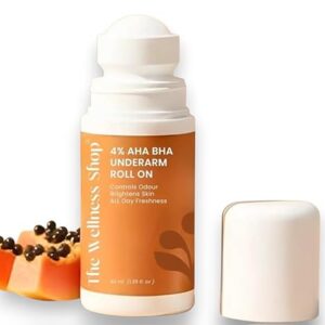 The Wellness Shop 4 AHA BHA Underarm Roll On 40ml